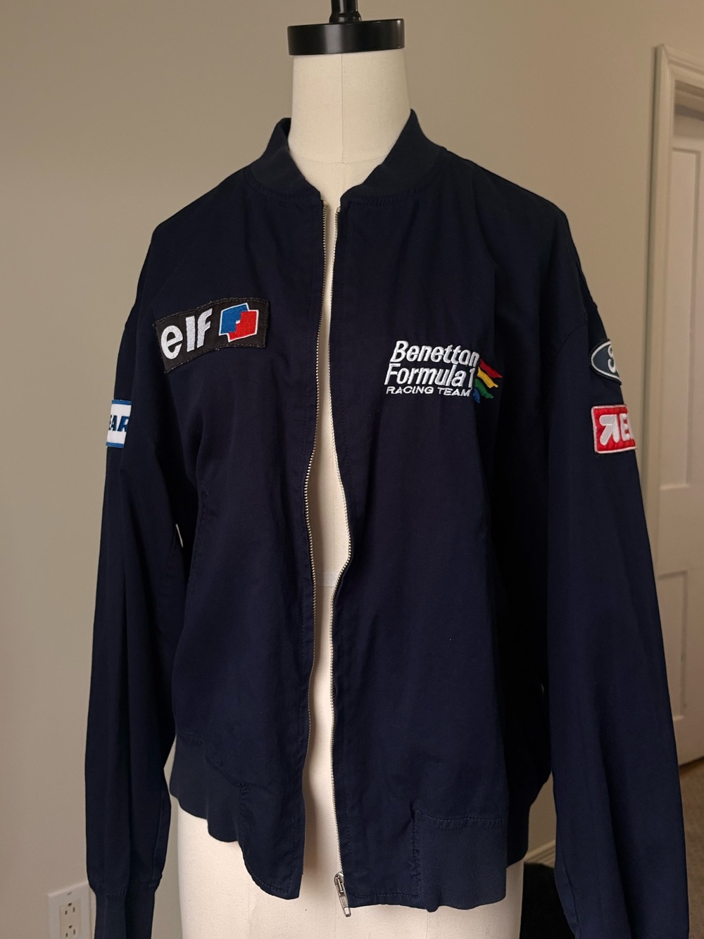 Vintage Ford Formula 1 Racing Team Bomber Jacket